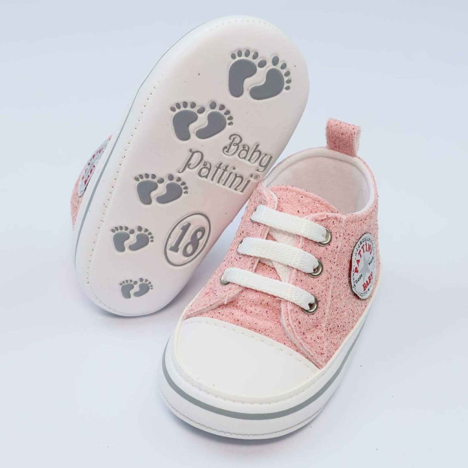 Baby Shoes Pink With Texture | Baby Pattini - Zubaidas Mothershop