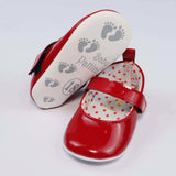 Baby Shoes Red Color | Baby Pattini - Zubaidas Mothershop