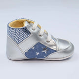 Baby Shoes Shining Color With Stars | Baby Pattini - Zubaidas Mothershop