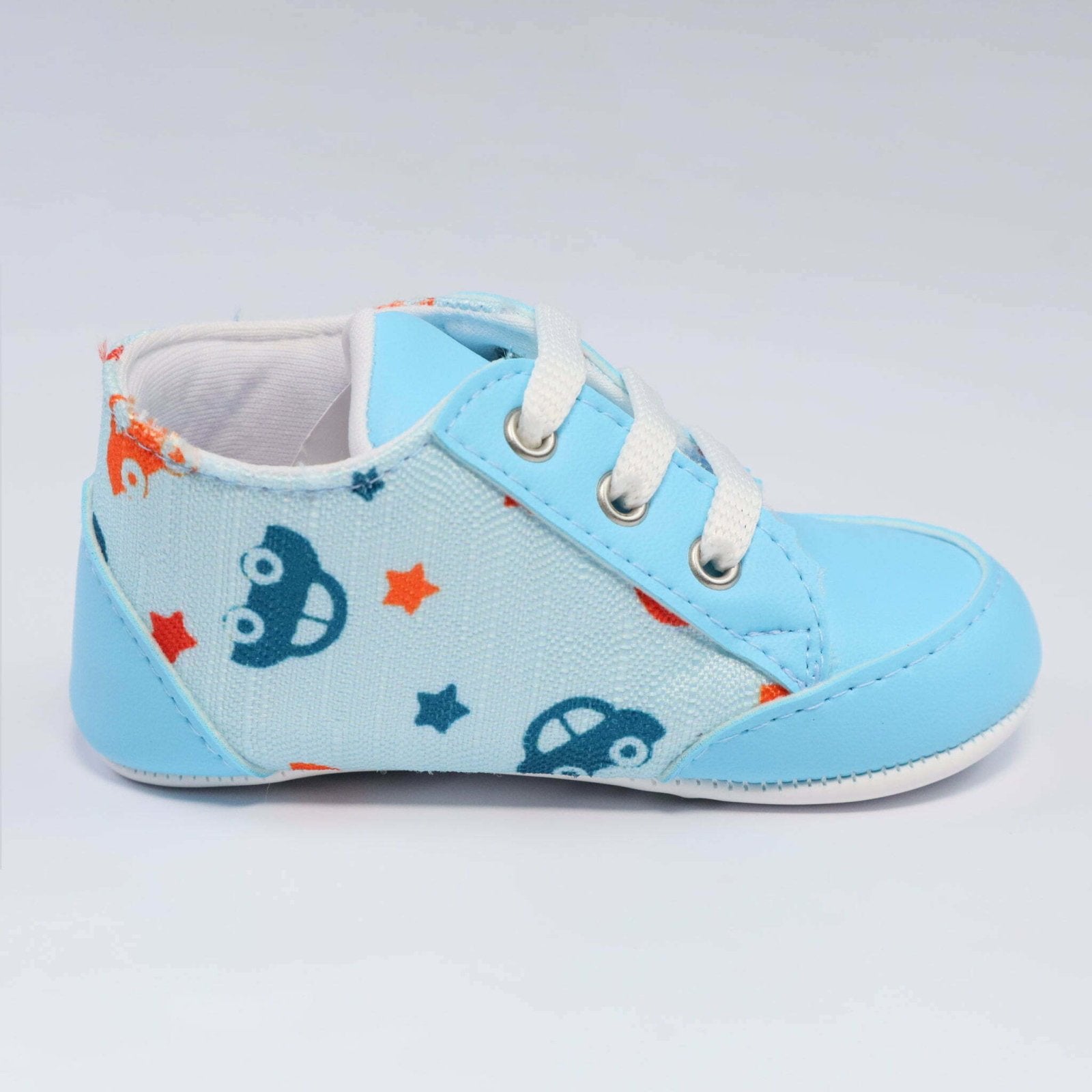 Baby Shoes Sky Blue Color by Baby Pattini