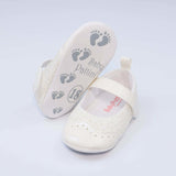 Baby Shoes White Color With Glitter | Baby Pattini - Zubaidas Mothershop