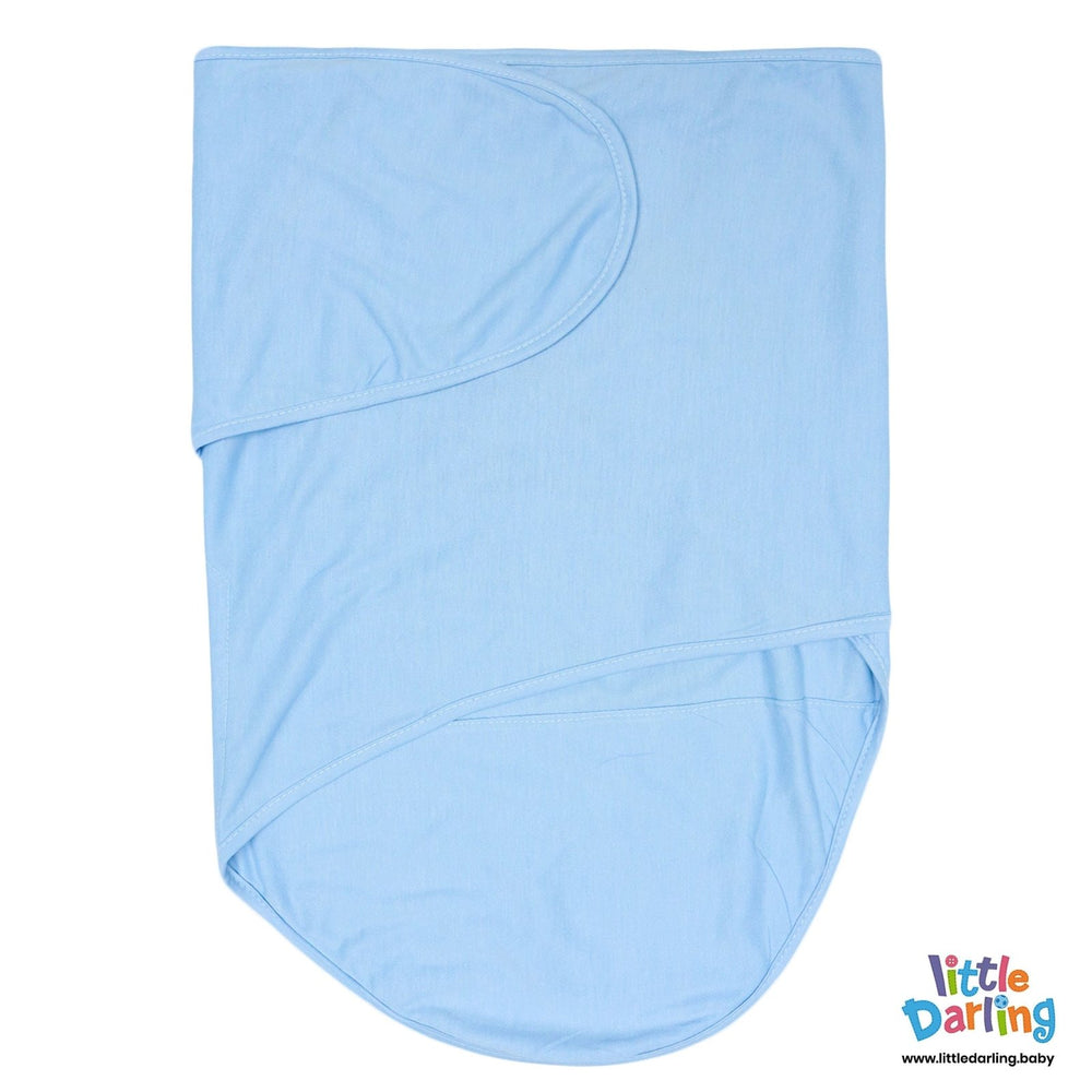 Baby Swaddler Blue Color | Little Darling - Zubaidas Mothershop
