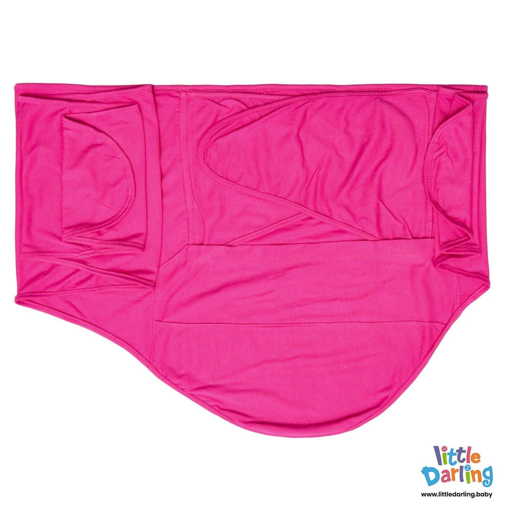 Baby Swaddler Pink color | Little Darling - Zubaidas Mothershop