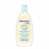 Baby Wash & Shampoo Natural Oat Extract 354ml | Aveeno Baby - Zubaidas Mothershop