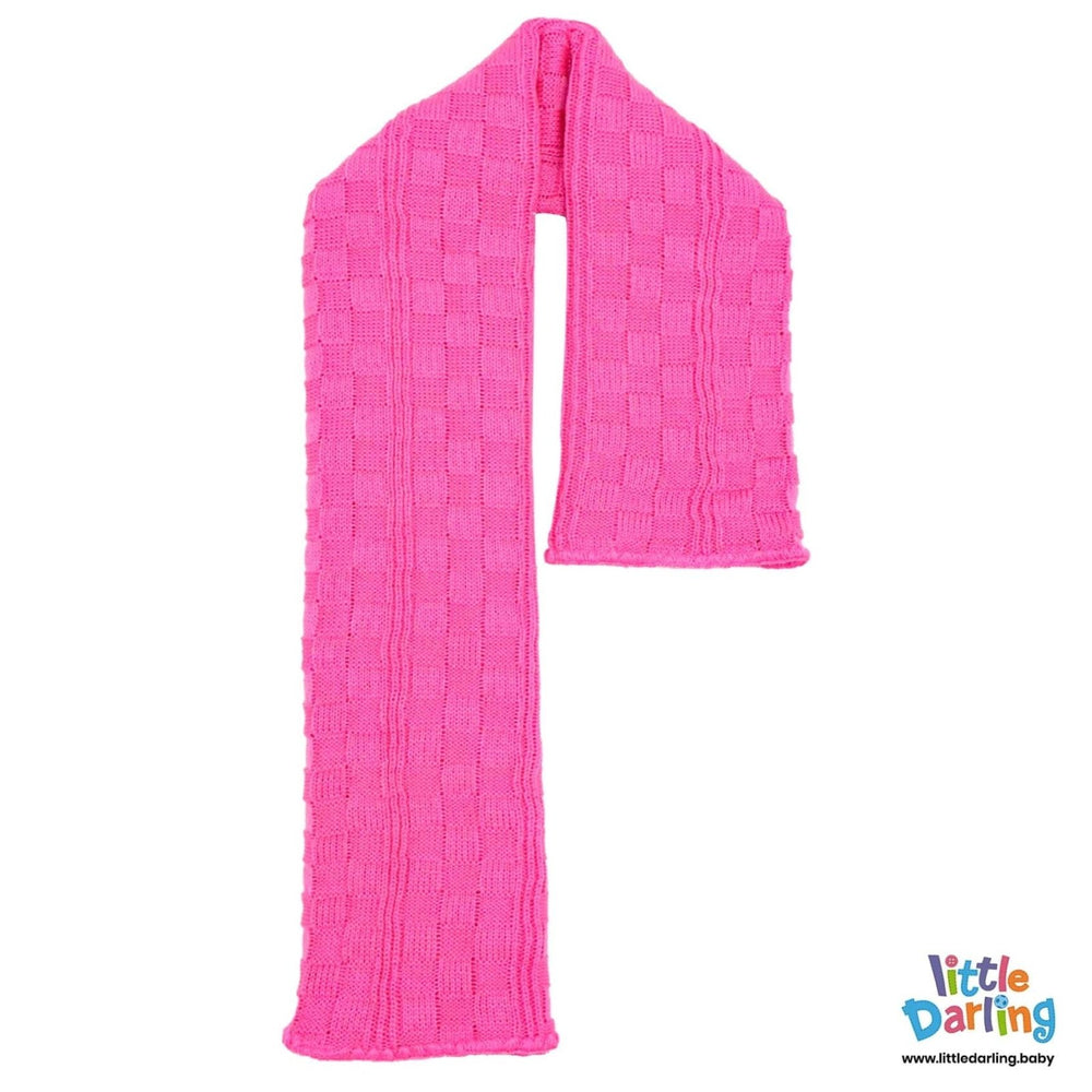 Baby Woolen Shawl Pink | Little Darling - Zubaidas Mothershop