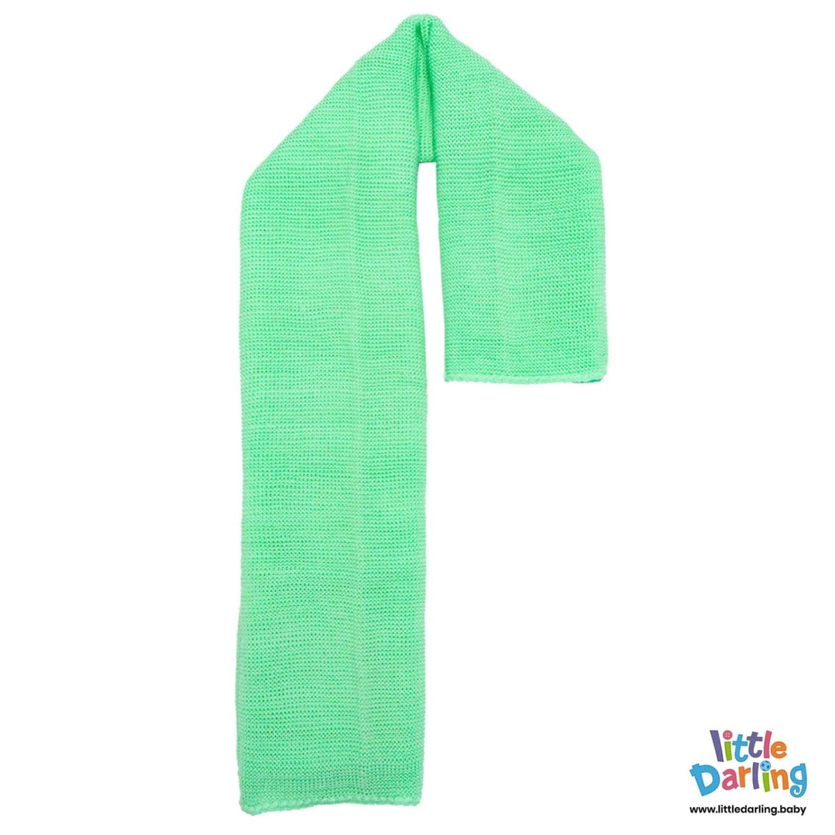 Baby Woolen Shawl Sea Green | Little Darling - Zubaidas Mothershop