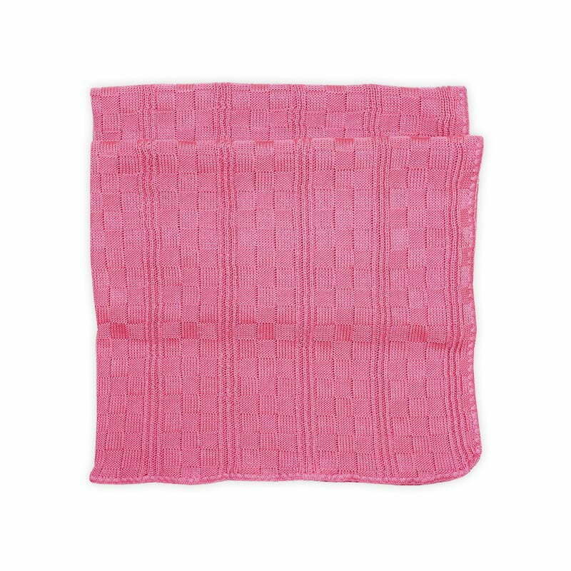Baby Woolen Wrapper Pink Checks | Little Darling - Zubaidas Mothershop