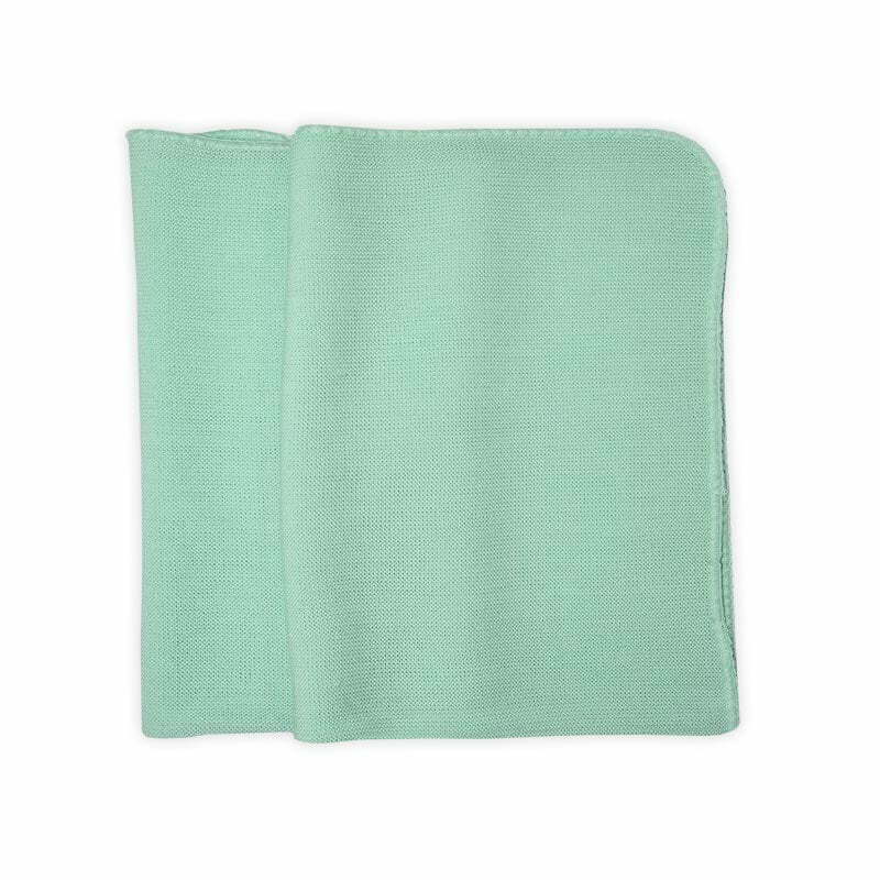 Baby Woolen Wrapper Sea Green Color | Little Darling - Zubaidas Mothershop