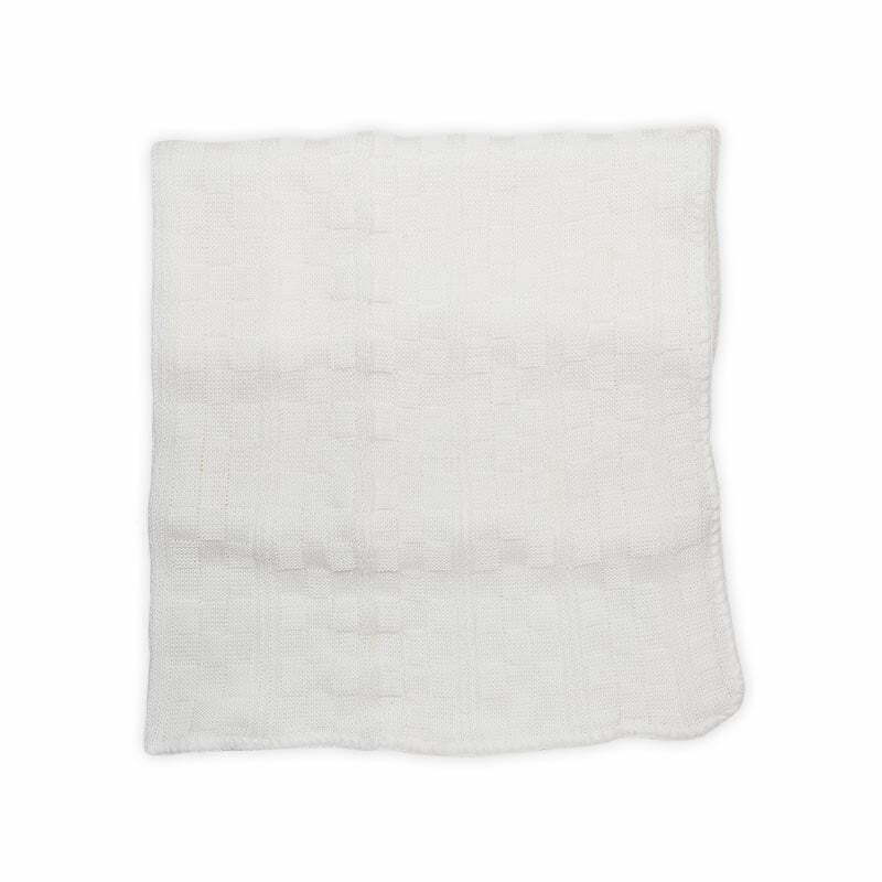 Baby Woolen Wrapper White Color by Little Darling
