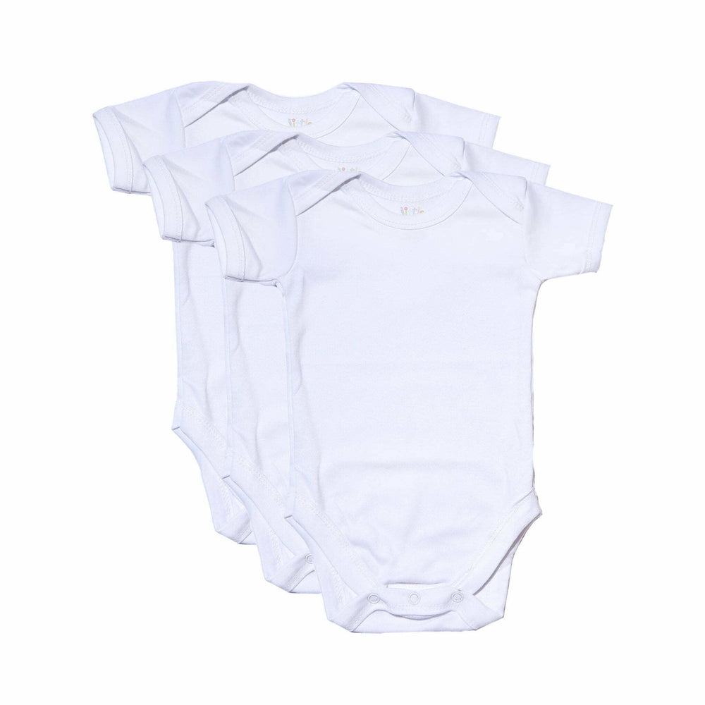 Bodysuit Pack Of 3 Half Sleeve | Little Darling - Zubaidas Mothershop
