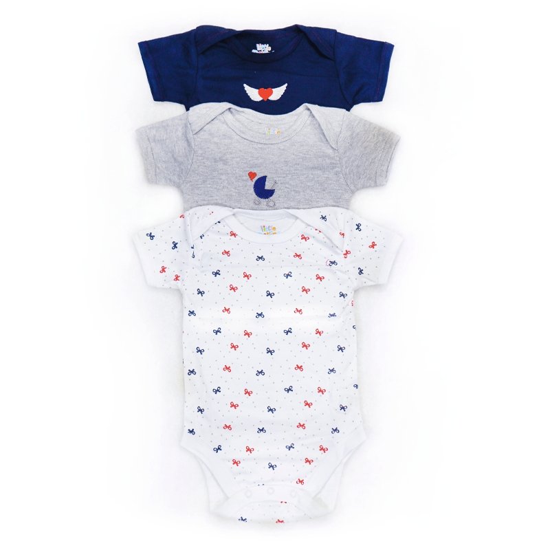Bodysuit pack of 3 | Little Darling - Zubaidas Mothershop