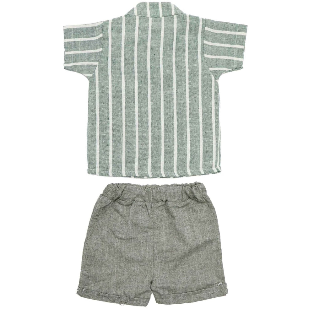 Boys Suit White Strips | Made In Turkey - Zubaidas Mothershop