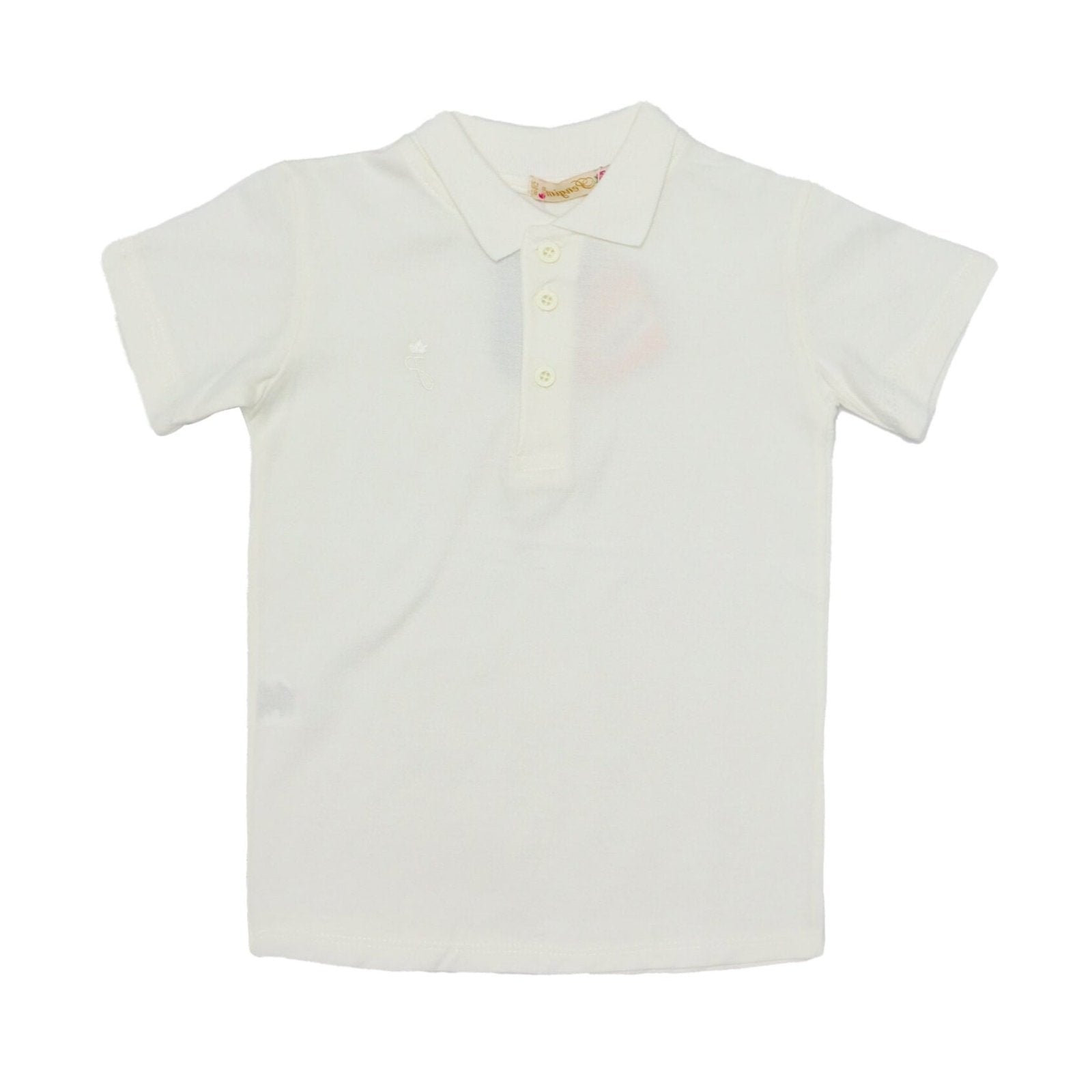 Boys T-Shirt White Color by Made in Turkey