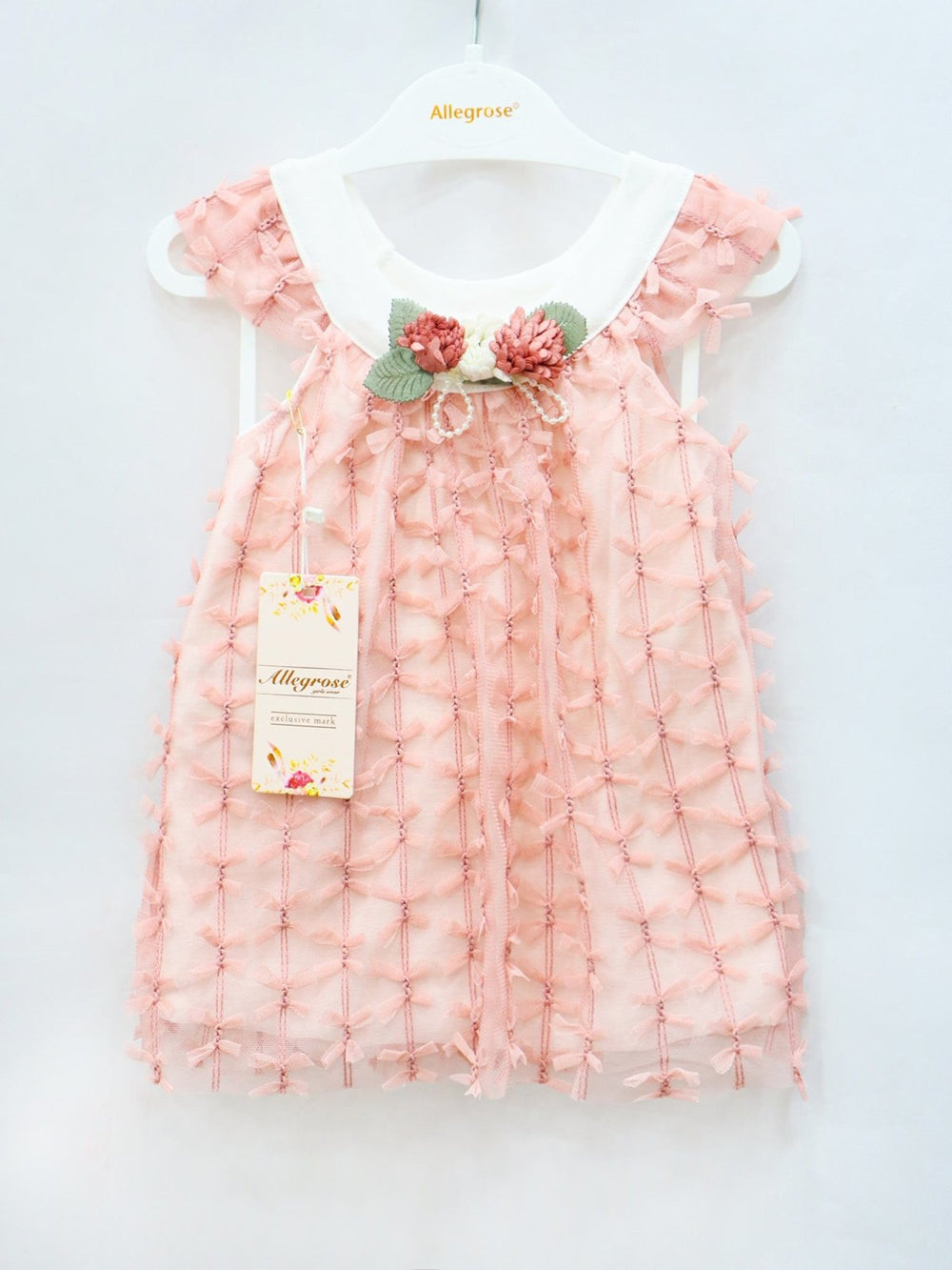 Butterfly Frock Pink Color - Zubaidas Mothershop