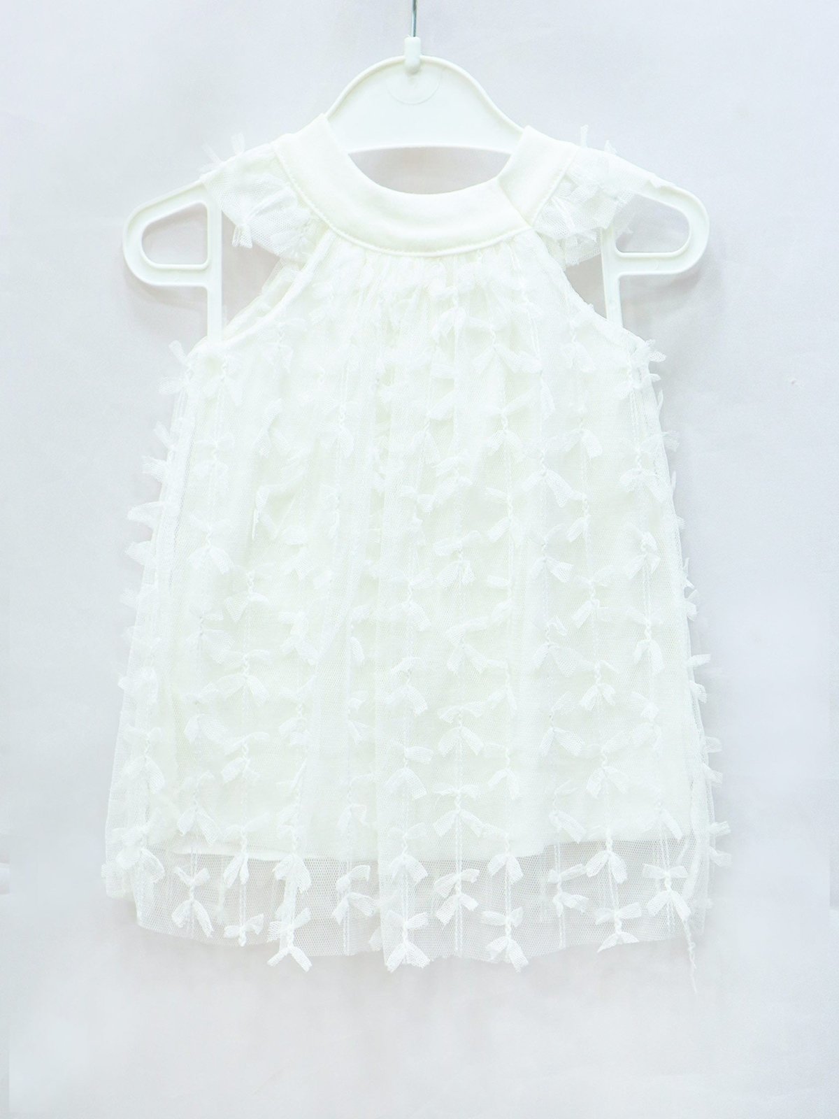 Butterfly Frock White Color