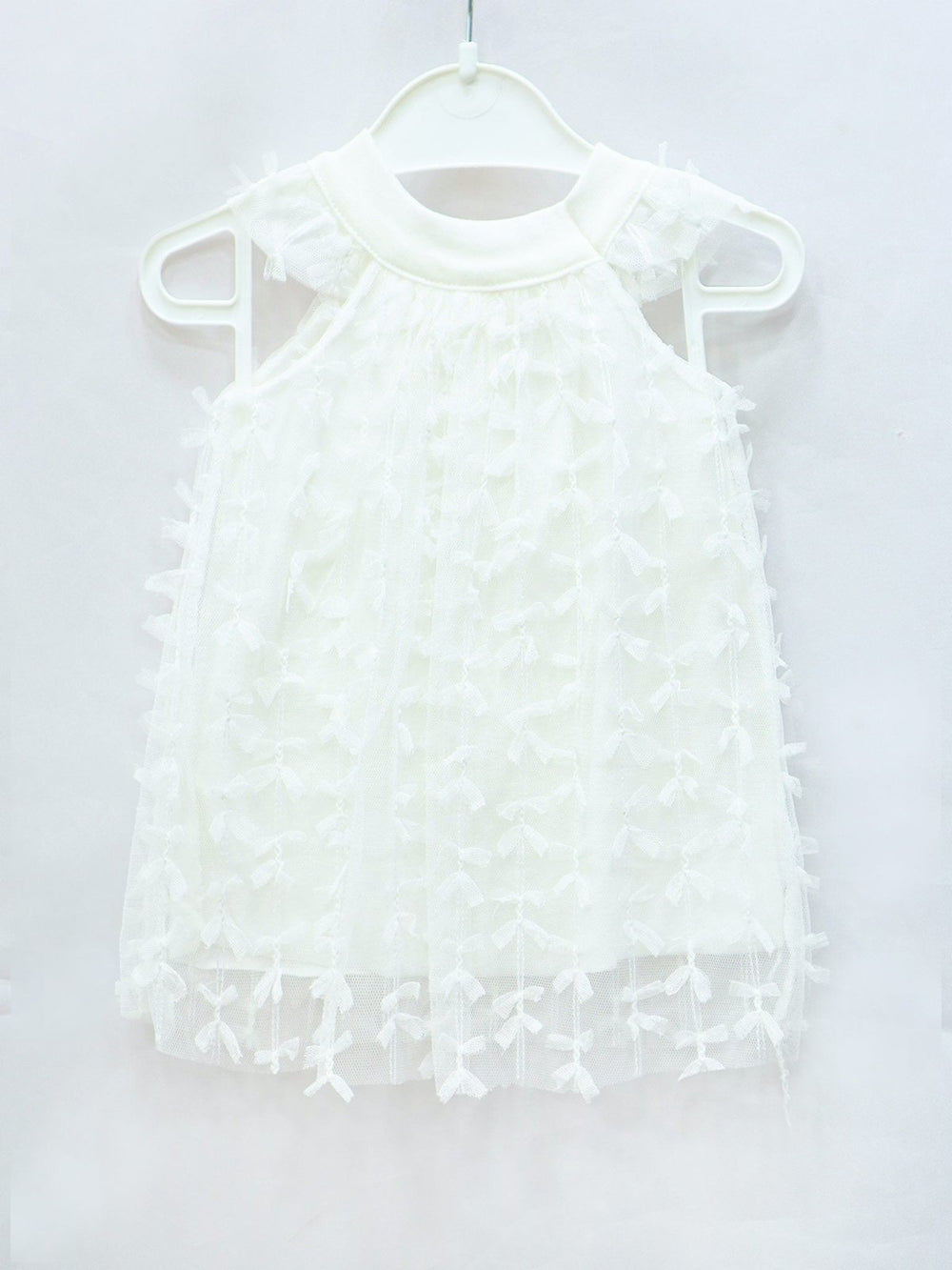 Butterfly Frock White Color - Zubaidas Mothershop