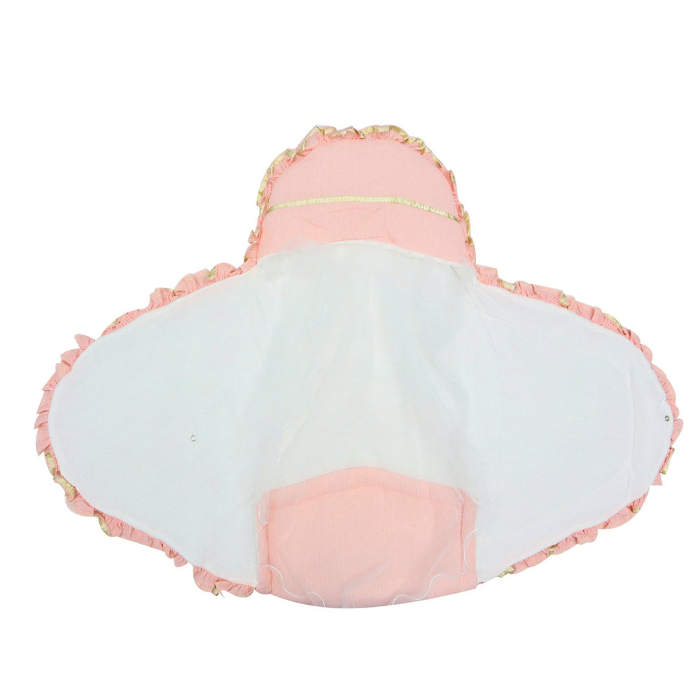 Carry Nest Hooded Flower Pink Color - Zubaidas Mothershop