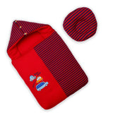 Carry Nest With Pillow Red Stripes | Little Darling - Zubaidas Mothershop