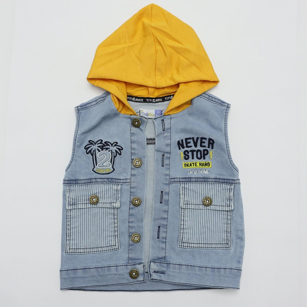 Fancy Boys Suit With Jacket Navy Blue - Zubaidas Mothershop