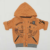 Fancy Boys Suit With Jacket Orange Color - Zubaidas Mothershop