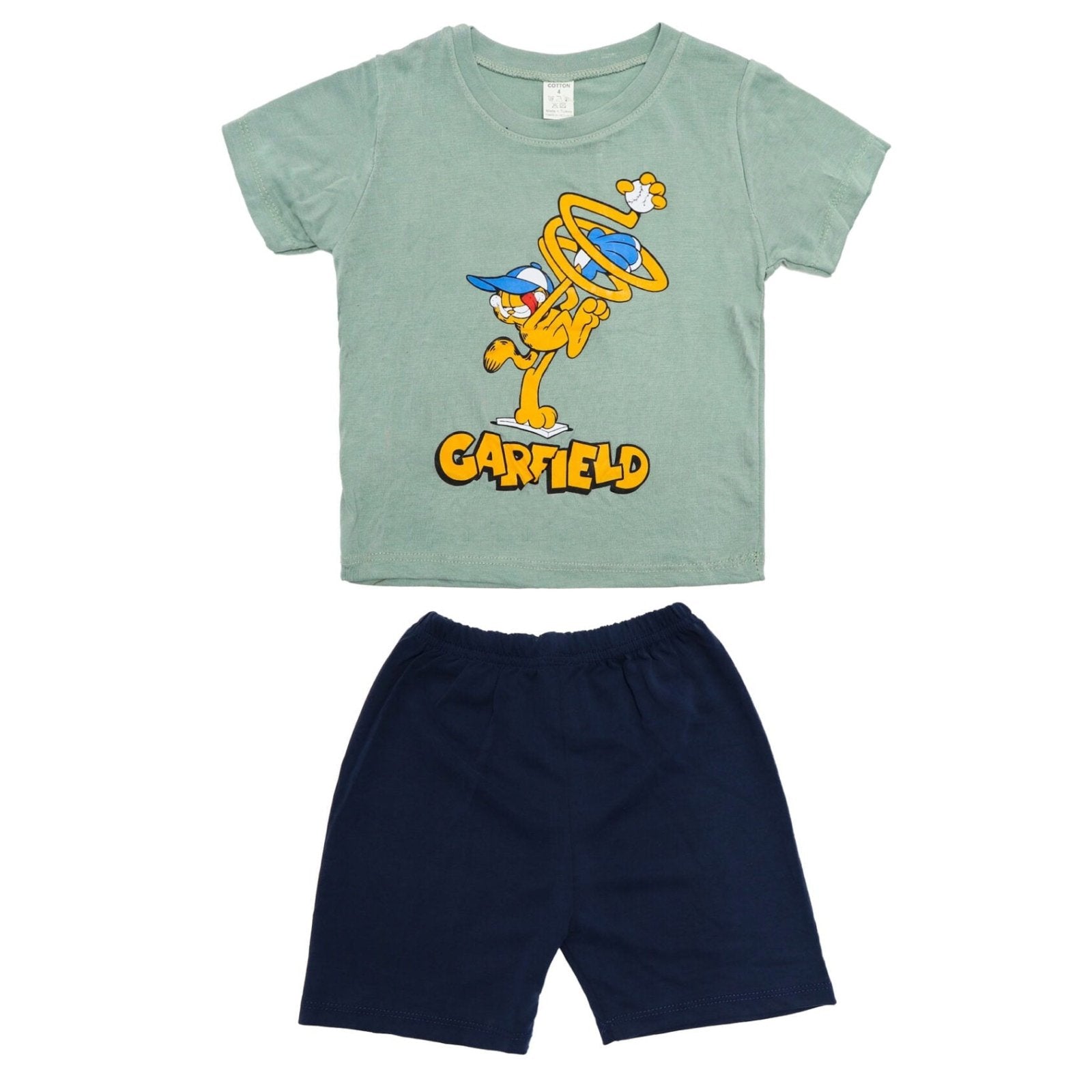 Fancy Garfield Boys Fancy Suit Garfield Print Made Turkey – Zubaidas Mothershop