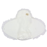 Fancy Carry Nest Hooded White Color - Zubaidas Mothershop