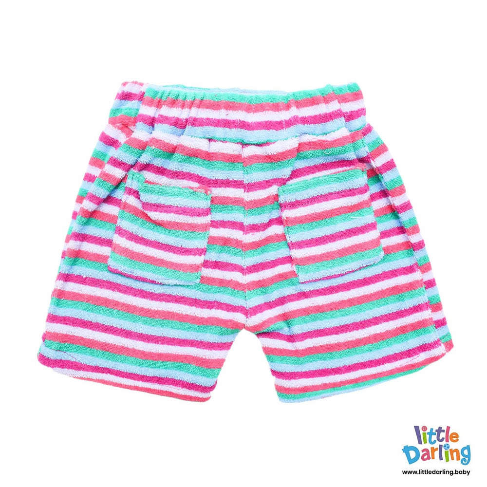 Fancy Shorts Multi Color | Little Darling - Zubaidas Mothershop