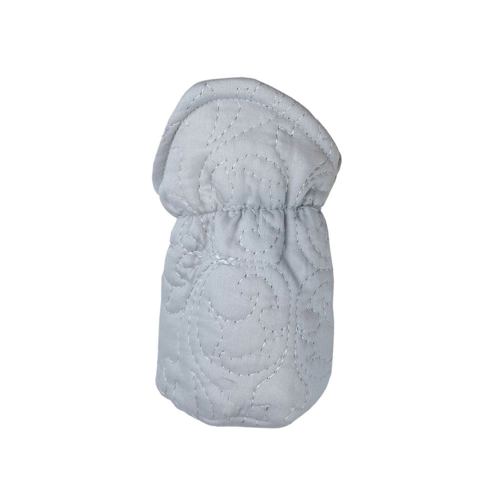 Feeder Cover Gray Embroidery | Little Darling - Zubaidas Mothershop
