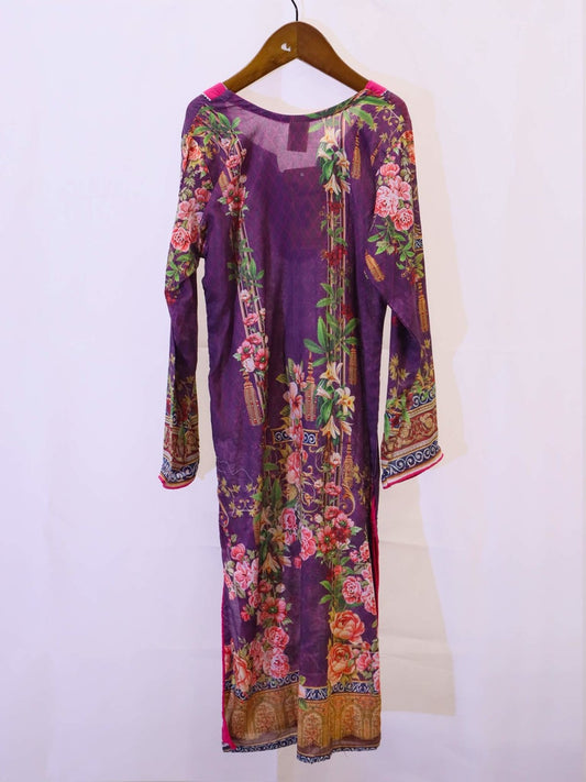 Girls Kurti Purple Color | SheClub - Zubaidas Mothershop