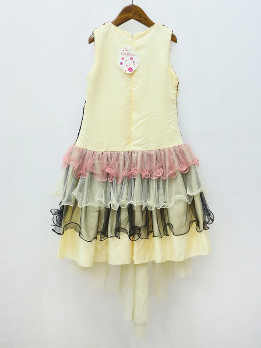 Girls Maxi Frock Multi Color - Zubaidas Mothershop