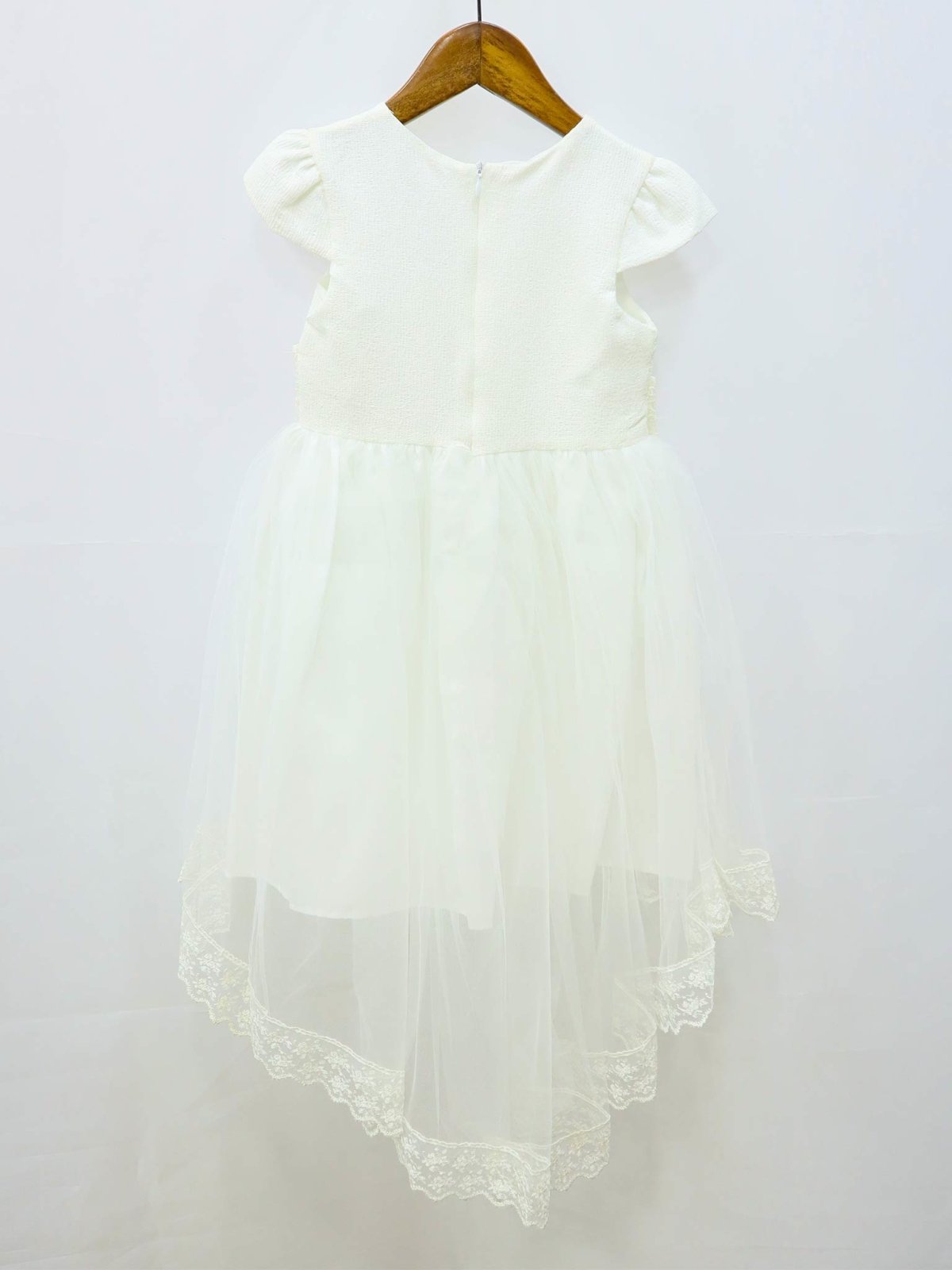 Girls Maxi Frock White Color