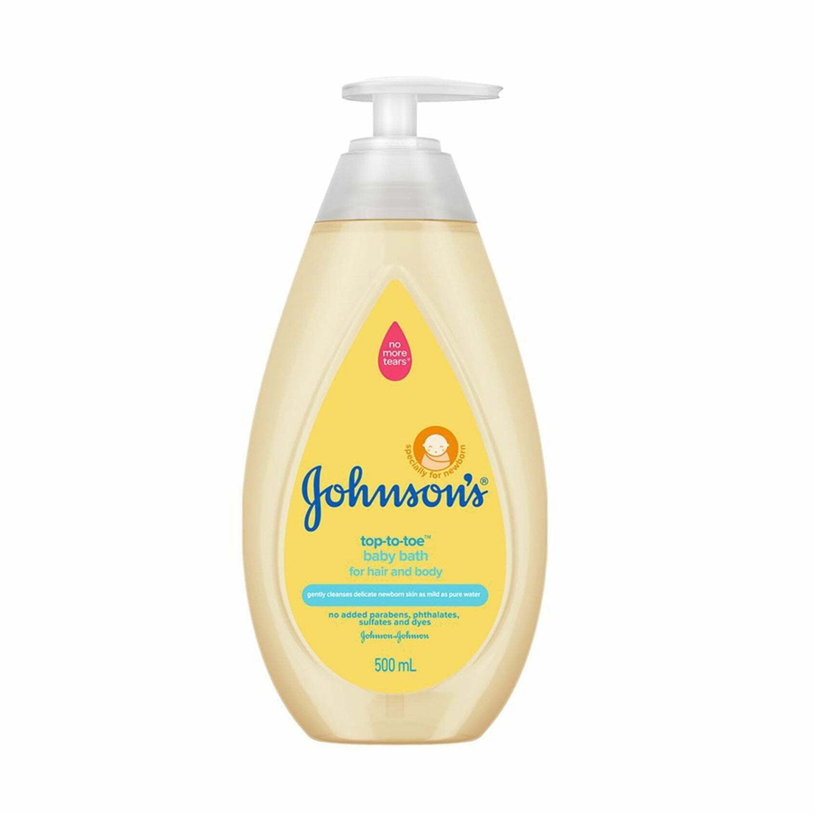 Hair and Body Bath 500ml Top-To-Toe by Johnson's