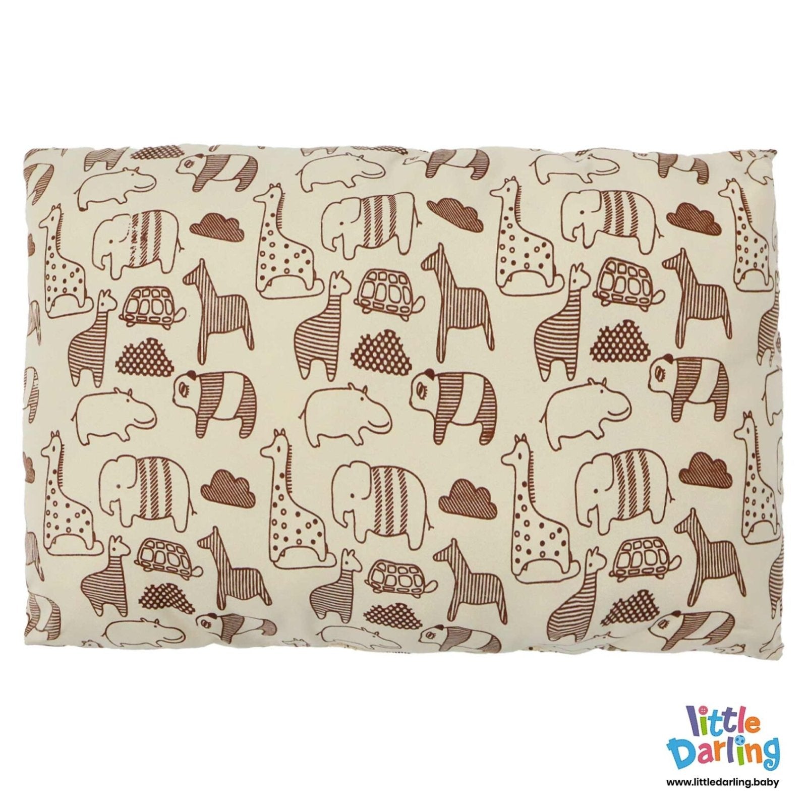 Head Pillow Animal Print by Little Darling