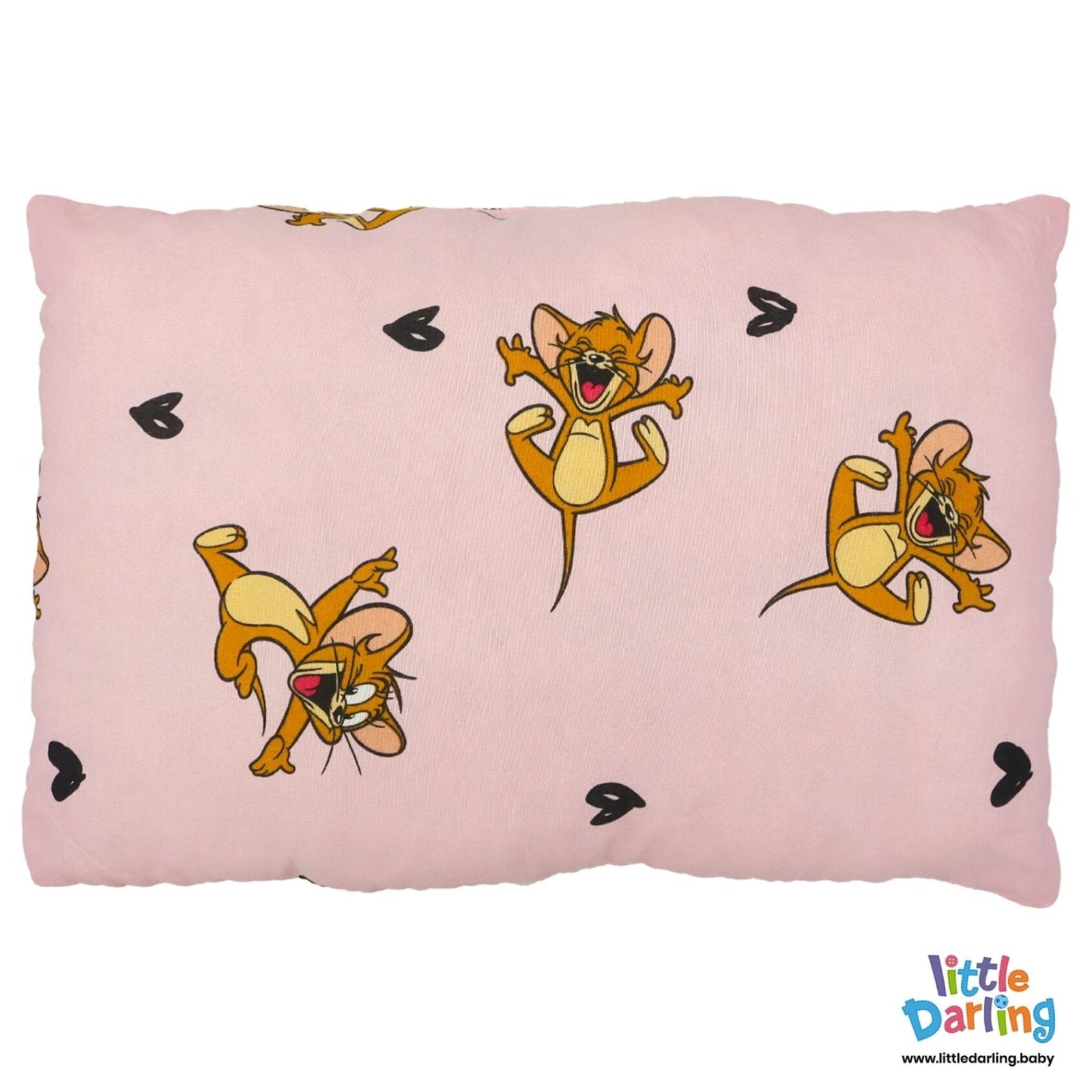 Head Pillow Jerry Print by Little Darling