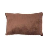 Head Pillow Plain Brown Velvet - Zubaidas Mothershop