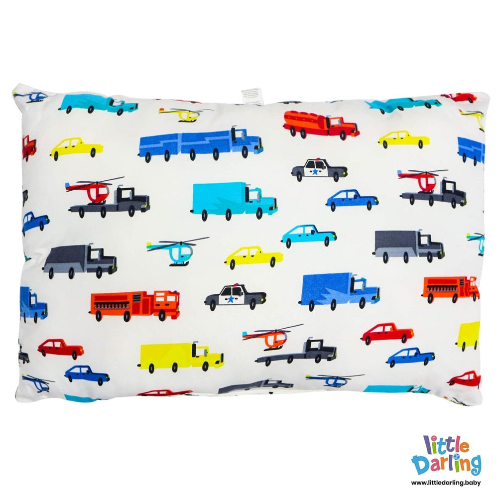 Head Pillow Vehicle Print | Little Darling - Zubaidas Mothershop