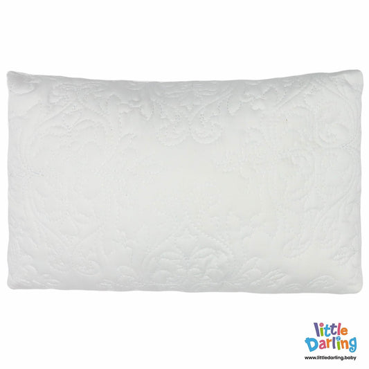 Head Pillow White Color Embroidery | Little Darling - Zubaidas Mothershop