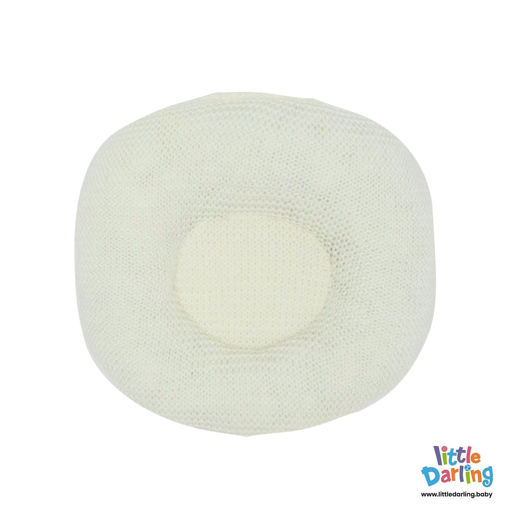 Hooded Baby Carry Nest With Pillow Embossed Elephant Print | Little Darling - Zubaidas Mothershop