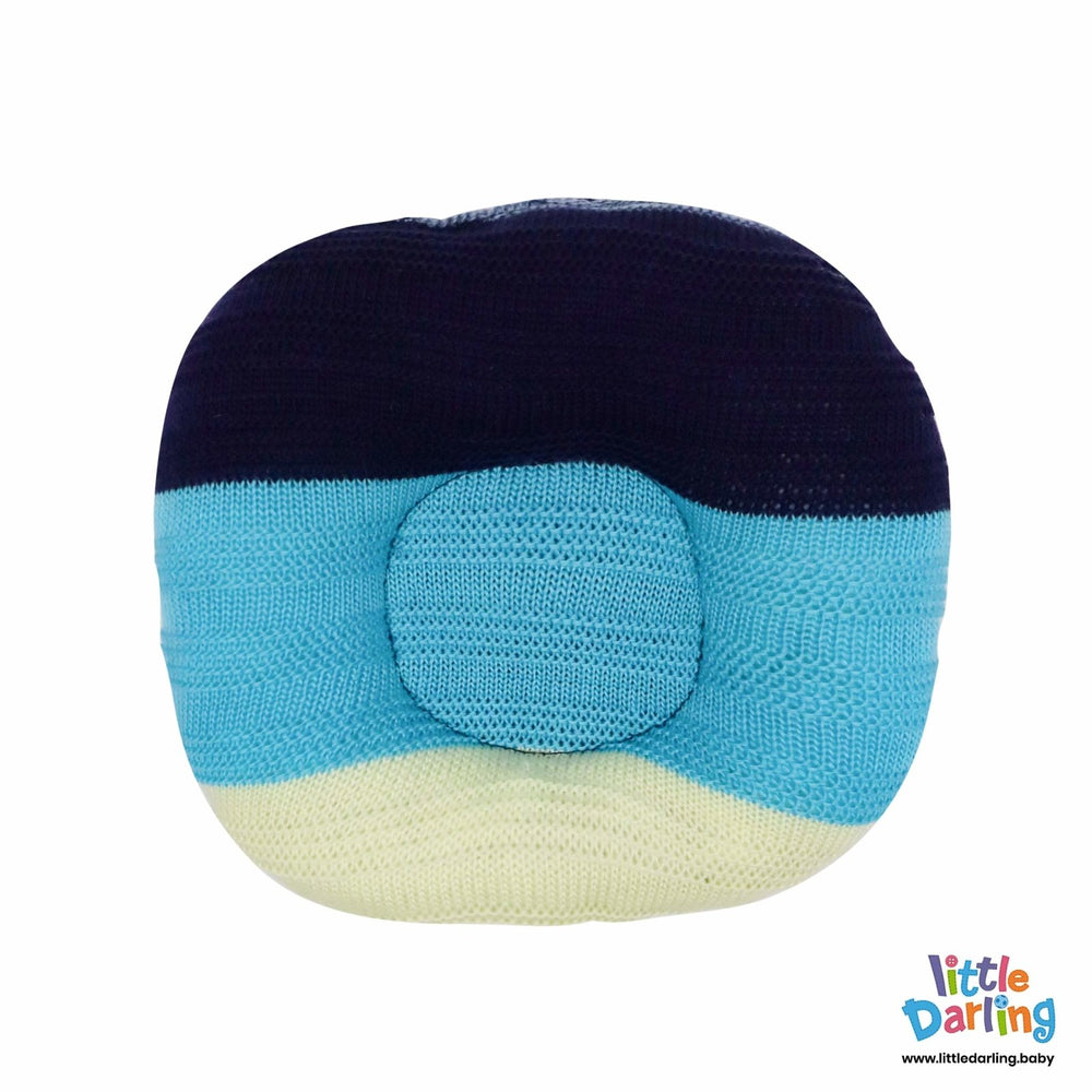 Hooded Baby Carry Nest With Pillow Embossed Rocket | Little Darling - Zubaidas Mothershop