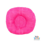 Hooded Baby Carrynest Happy Face With Pillow Pink Color | Little Darling - Zubaidas Mothershop