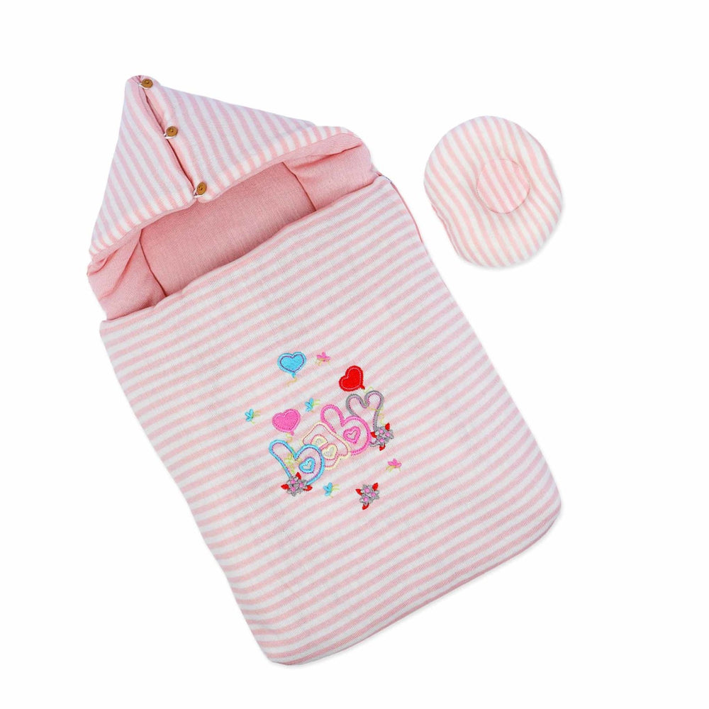 Hooded Carry Nest With Pillow | Little Darling - Zubaidas Mothershop