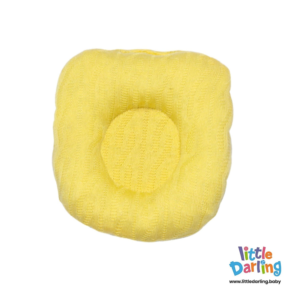 Hooded Carry Nest With Pillow Plain Yellow - Zubaidas Mothershop