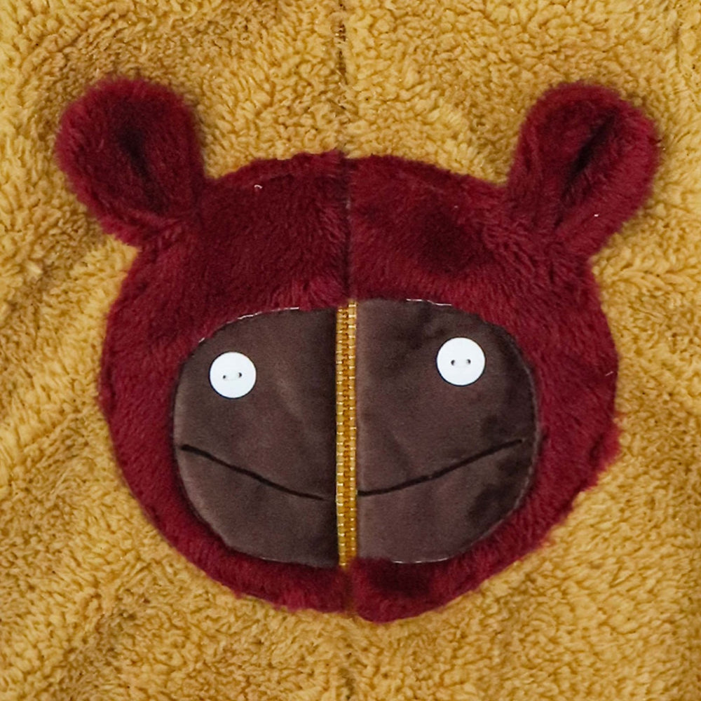 Hooded Fur Romper Animal Character | Little Darling - Zubaidas Mothershop