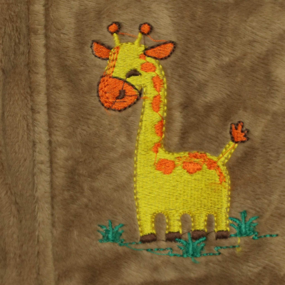 Hooded Jacket Giraffe Embroidery | Little Darling - Zubaidas Mothershop
