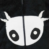 Hooded Romper Black Cute Panda | Little Darling - Zubaidas Mothershop