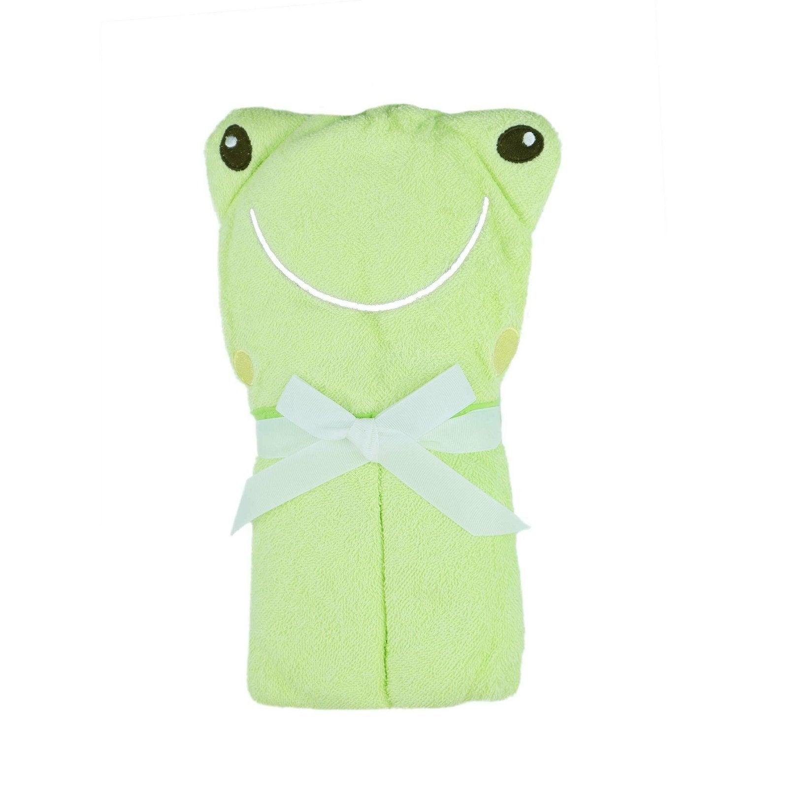 Hooded Towel Frog Green | Little Darling - Zubaidas Mothershop