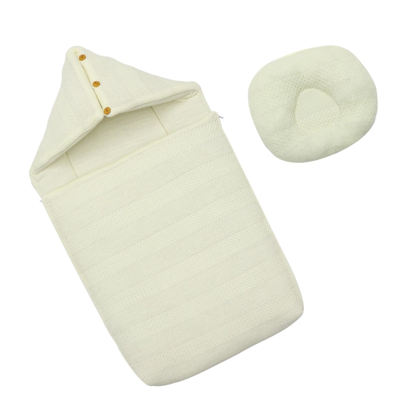 Infant Carry Nest With Pillow White | Little Darling - Zubaidas Mothershop