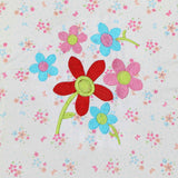 Infant Mini Moses Basket Flower Embroidery | Little Darling - Zubaidas Mothershop