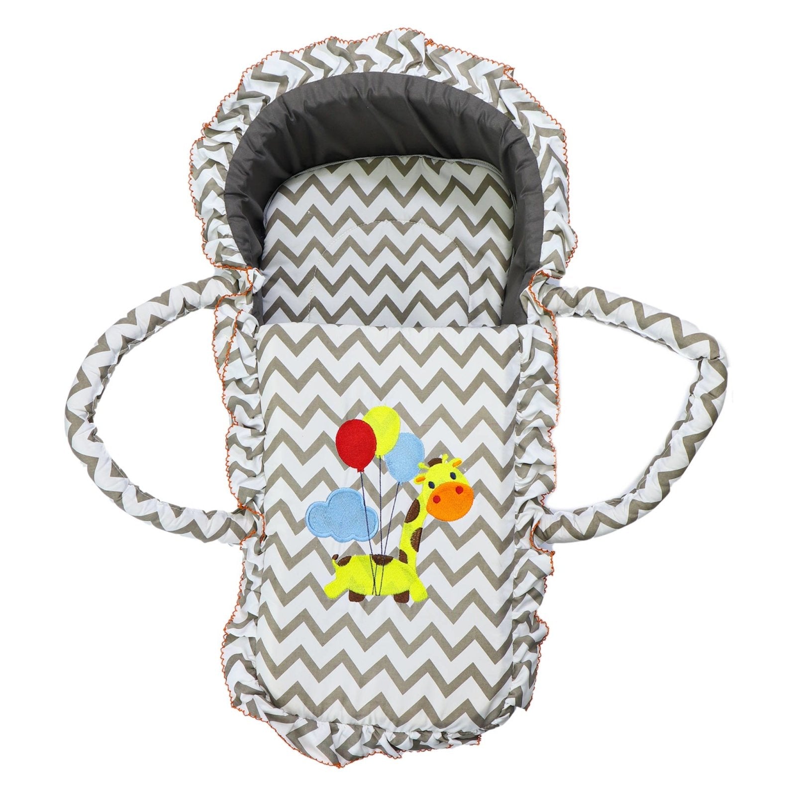 Infant Moses Basket Giraffe Embroidery | Little Darling - Zubaidas Mothershop