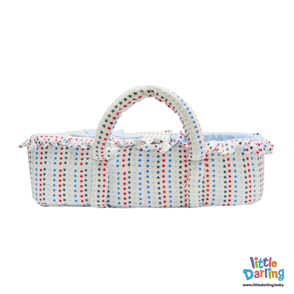 Infant Moses Basket Stars Print | Little Darling - Zubaidas Mothershop